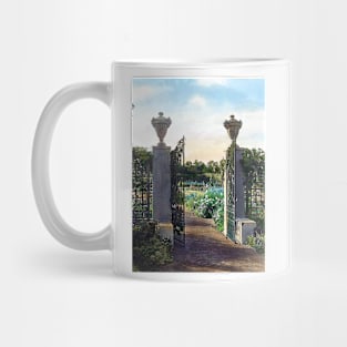 Garden entrance gate Mug